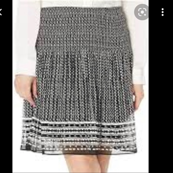 Max Studio black white skirt - Picture 1 of 4